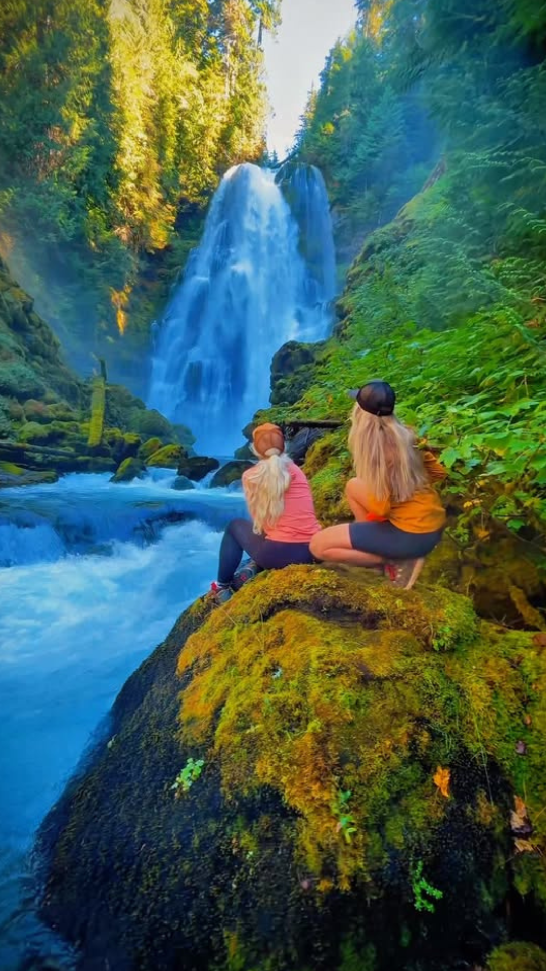 Reaching a remote Washington waterfall