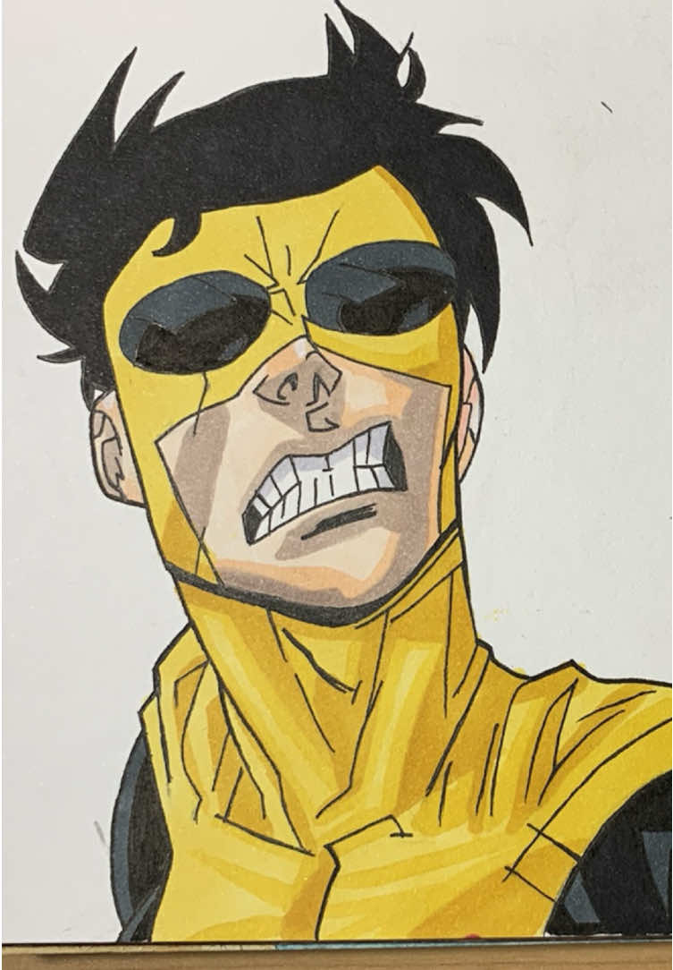 A sinister mark inspired by Invincible