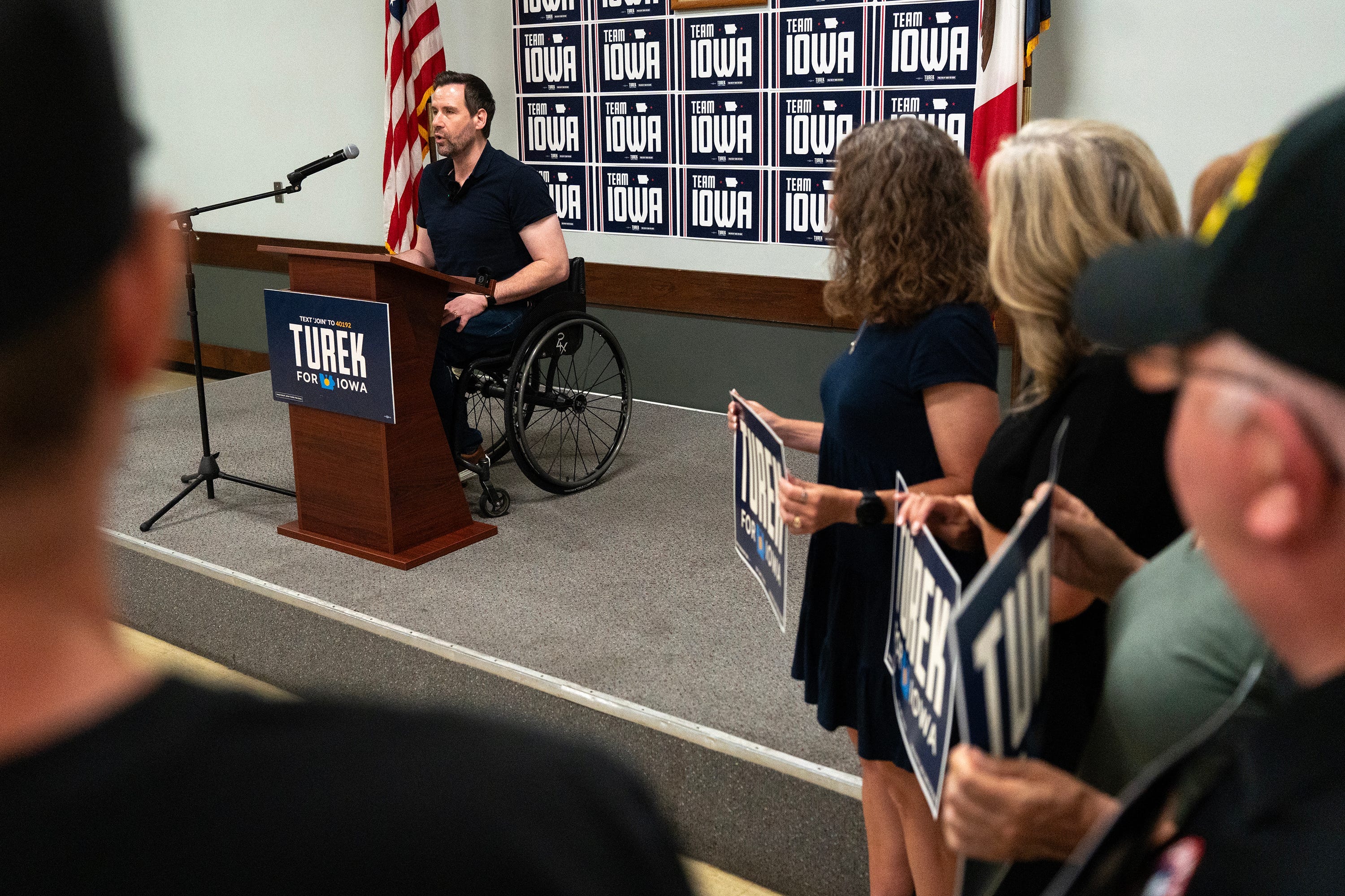 Democrat Josh Turek leads key Iowa Senate race, new poll shows