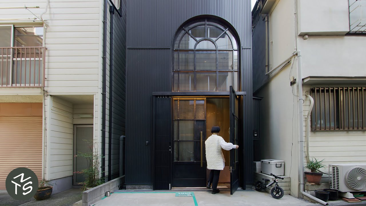 Inside a parking-space-sized family home in Tokyo