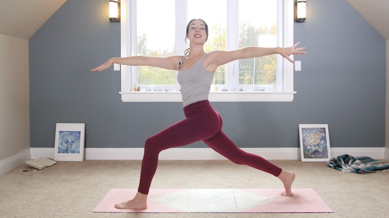 30-min no-props vinyasa for full-body mobility