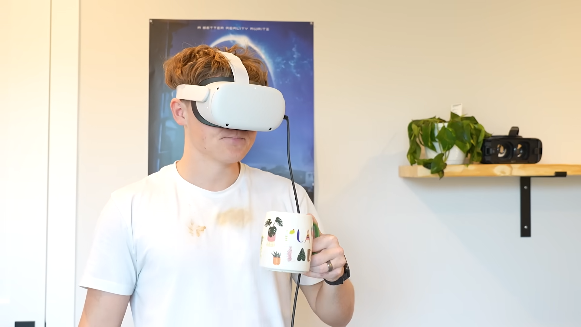 He entered the metaverse with one goal... by day 100, it no longer mattered