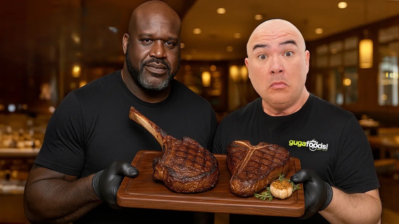 This is where LeBron James, Shaq and other celebrities eat... he ...