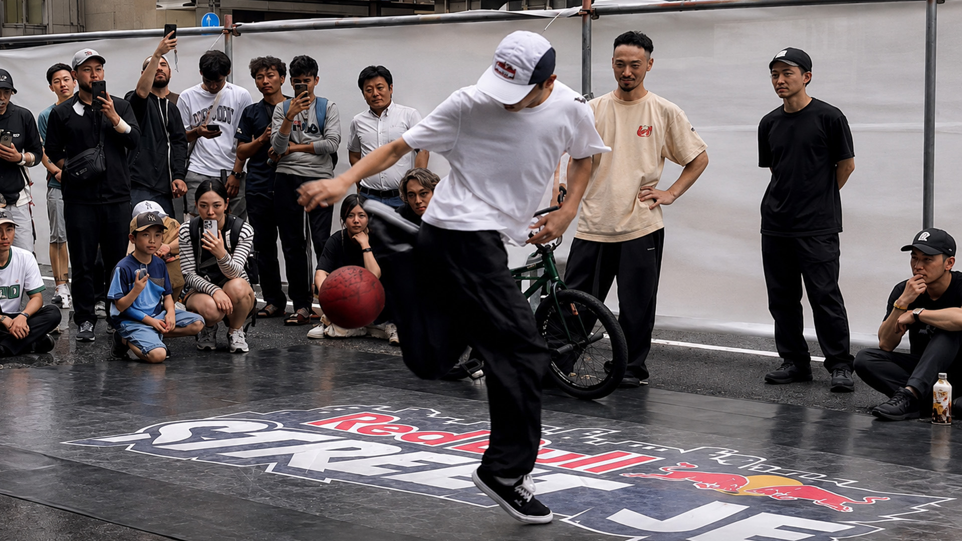 He pulled off a freestyle move nobody expected