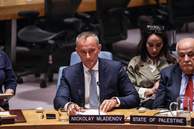 Archivo - El director de la Junta de Paz para Gaza, Nikolai Mladenov