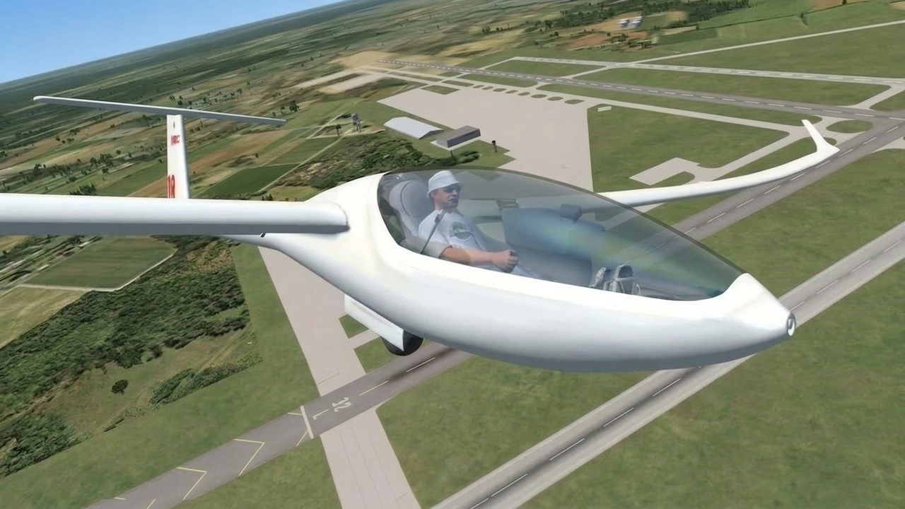 Glider pilot declares emergency! (Trolling in Flight Sim X multiplayer)