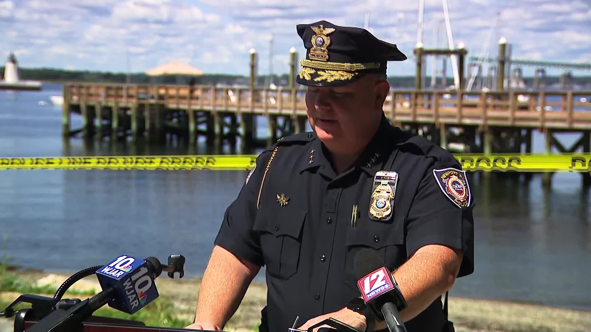 Newport police provide update on officer-involved shooting