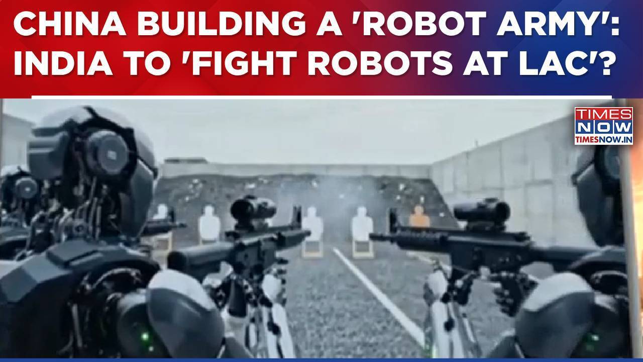 China's robots fight, kick & fire missiles; India to 'fight robots at ...