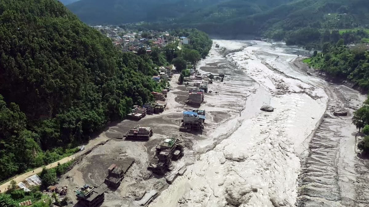 Flood risk in Bihar and Uttar Pradesh after Nepal deluge