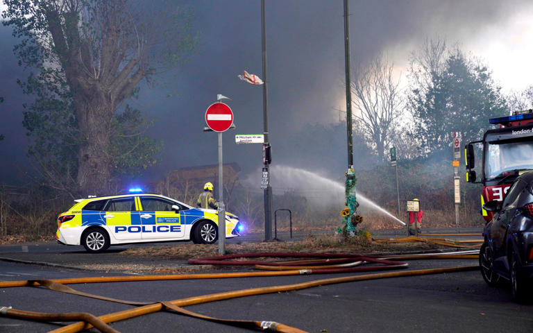 Emergency services at the scene - James Cook/Story Picture Agency