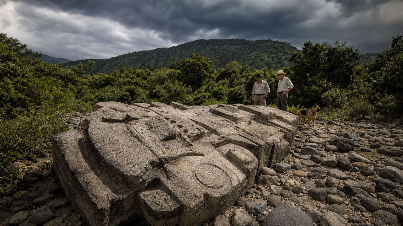 How ancient engineers moved 168 tons of basalt without roads