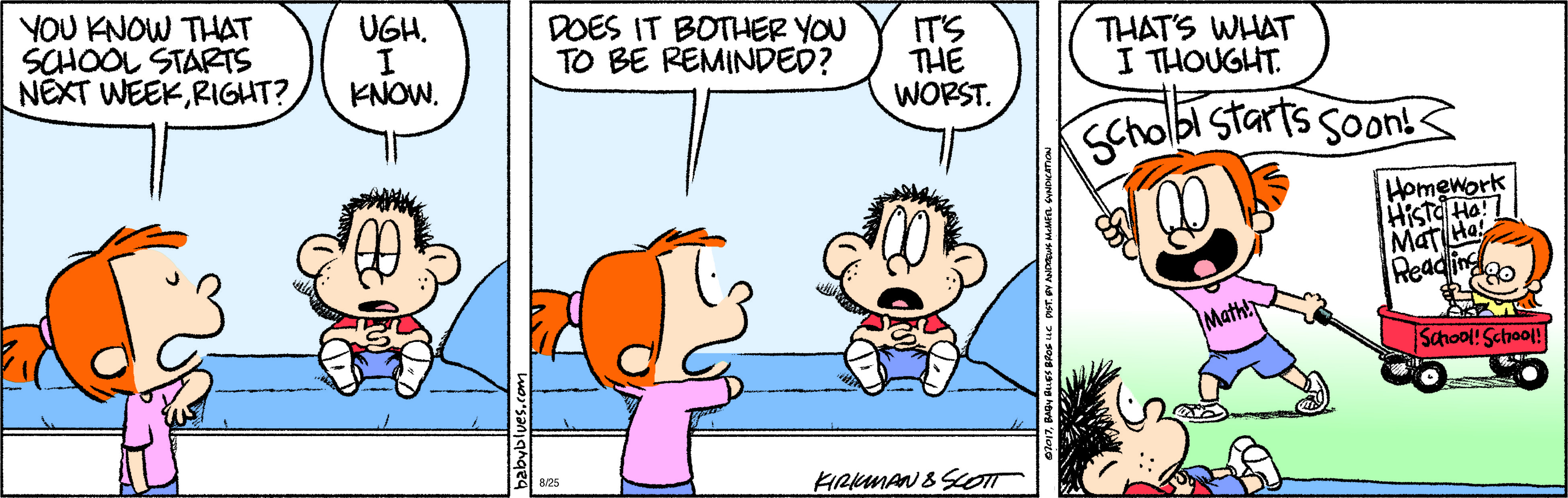 Baby Blues by Rick Kirkman and Jerry Scott