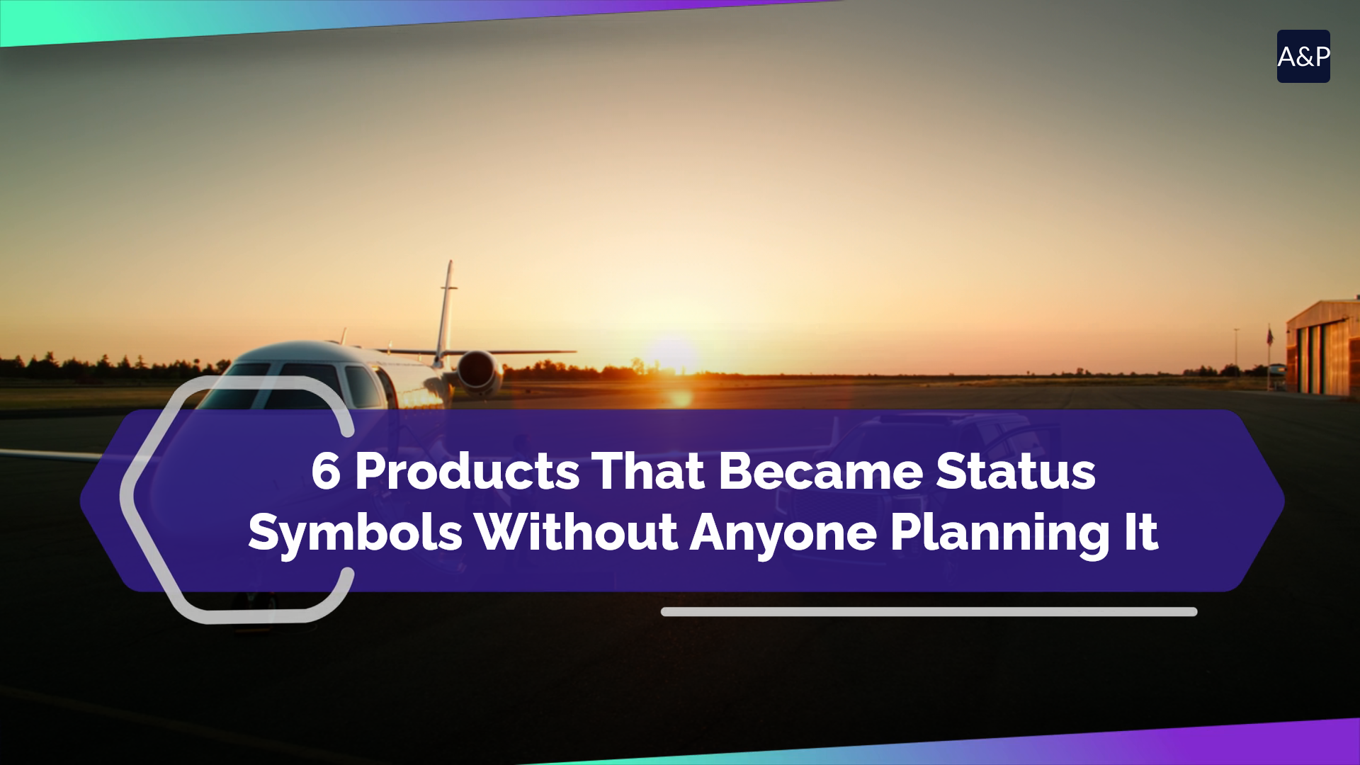 6 products that became status symbols without anyone planning it
