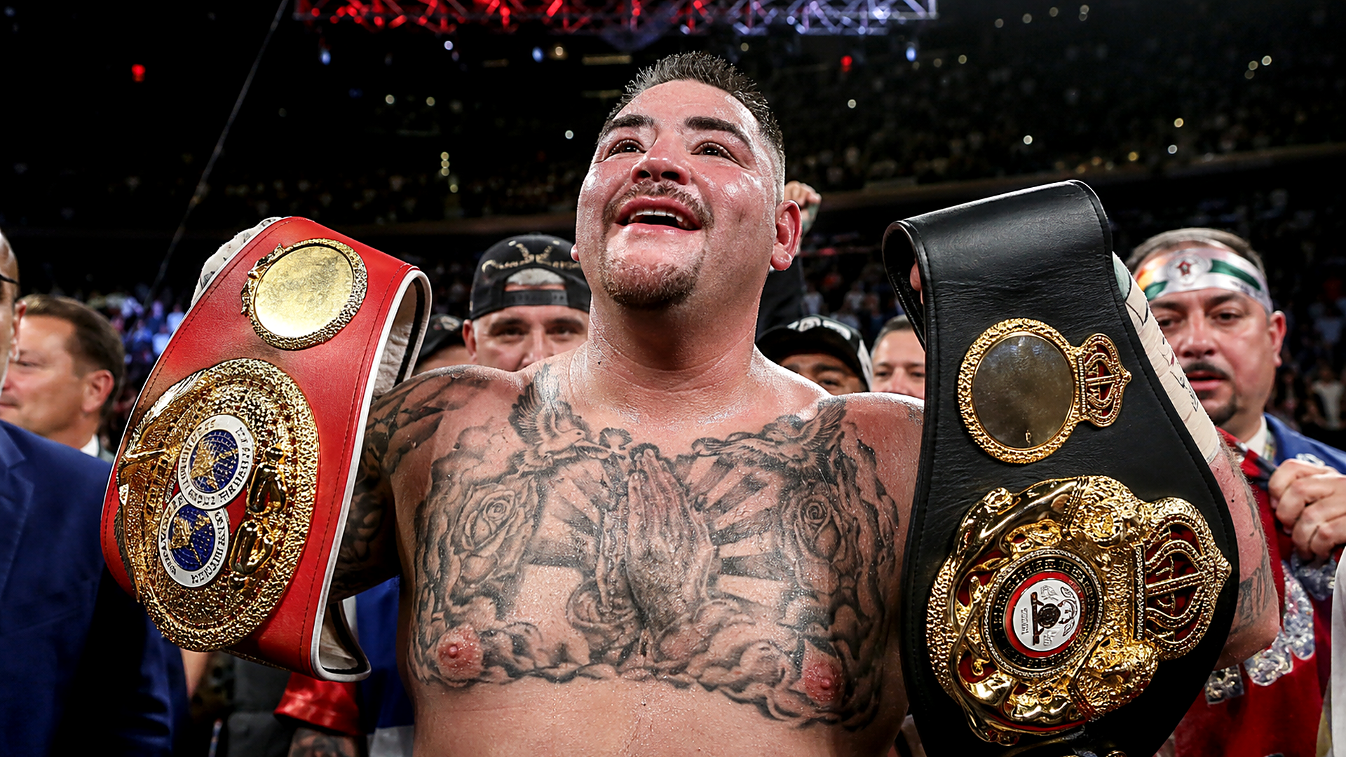 Andy Ruiz Jr.'s stunning TKO of Anthony Joshua, the combination ...