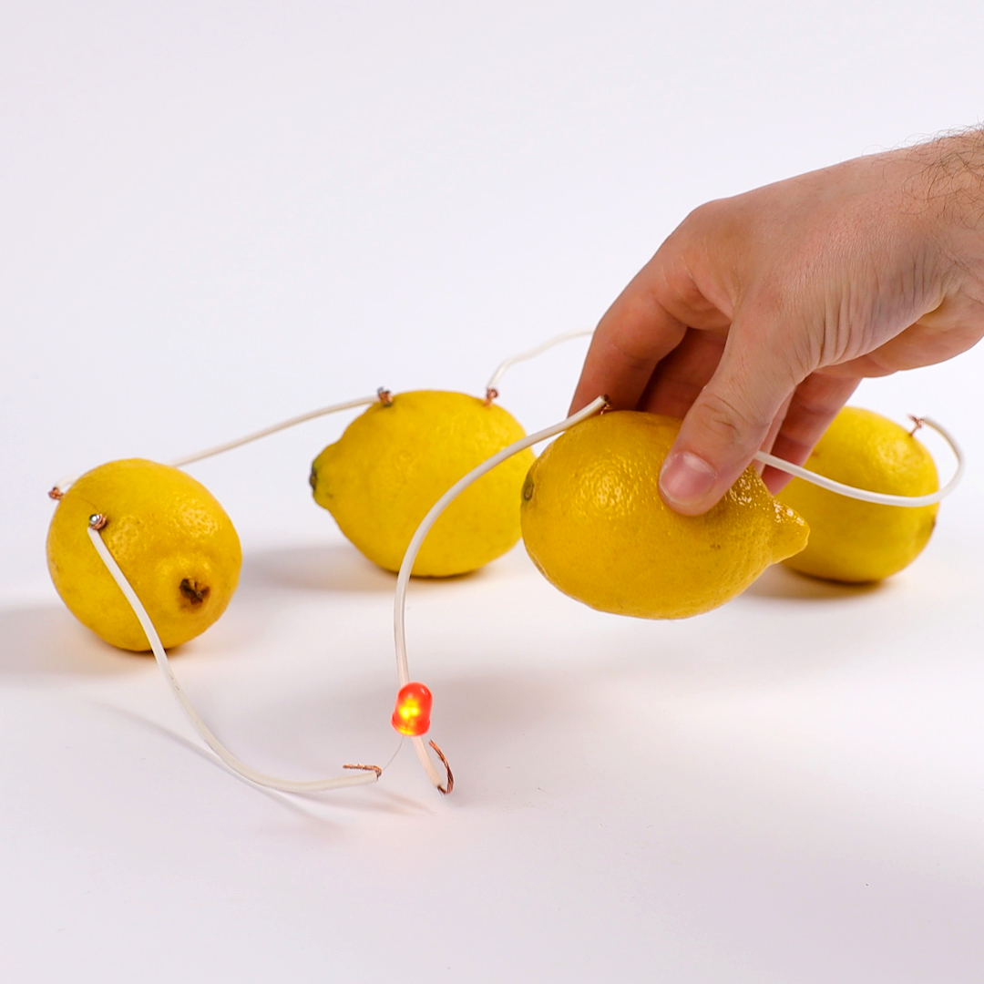 Combien de citrons faut-il pour allumer une ampoule 🤔😯