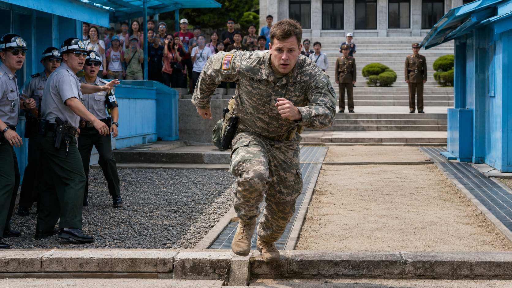 The American soldier who suddenly ran into North Korea