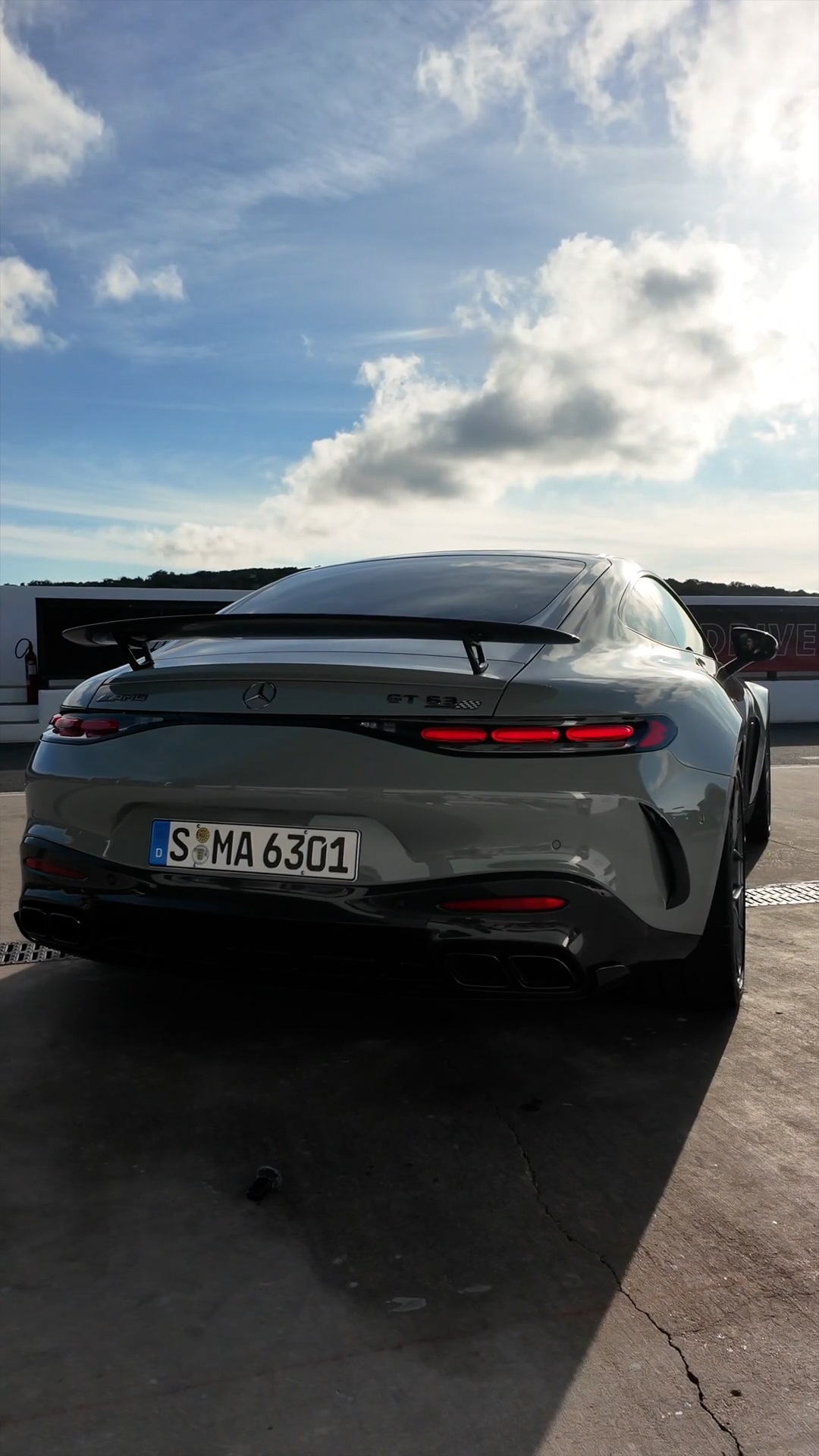 Mercedes AMG GT63 Pro V8 Biturbo sound takes center stage