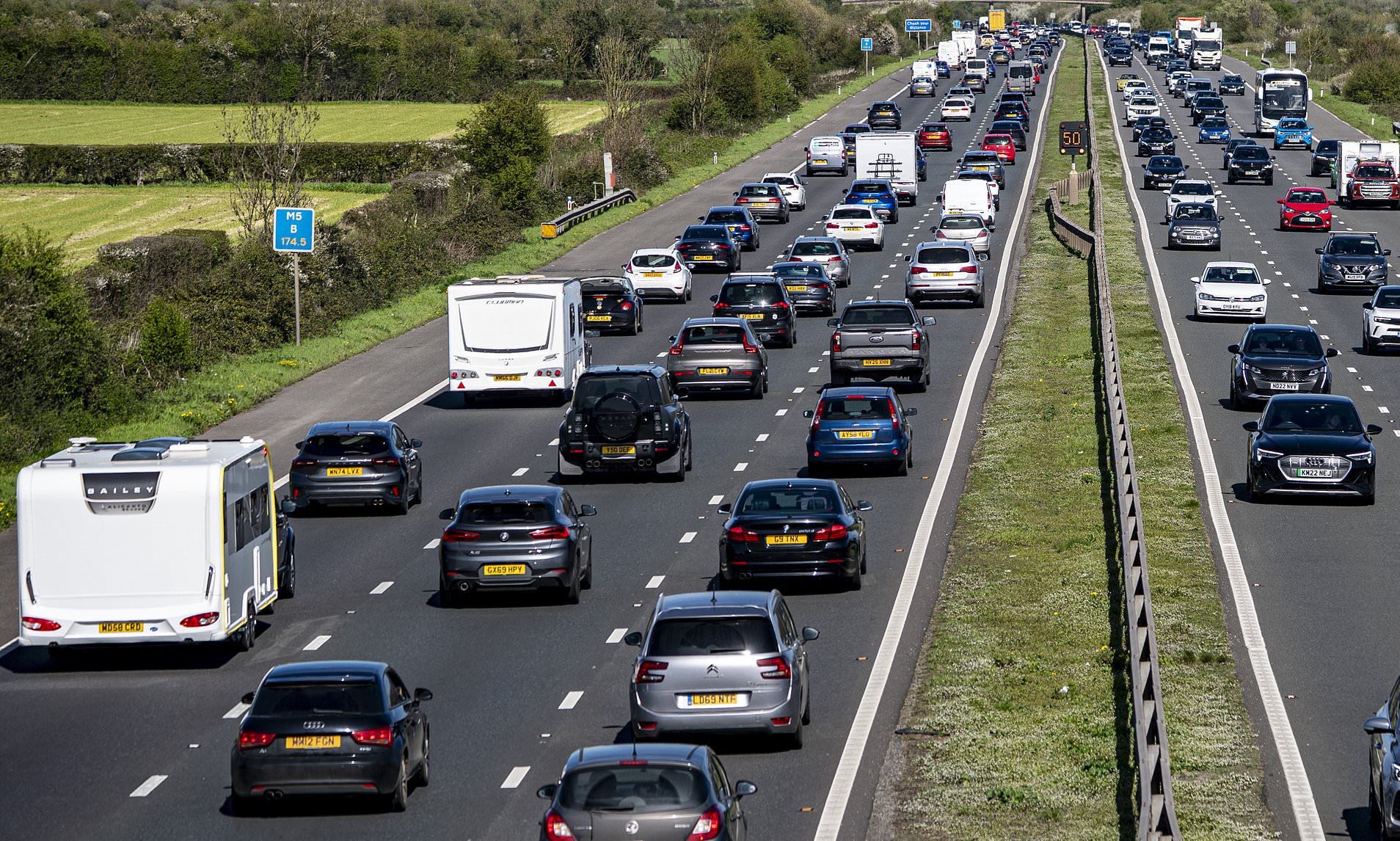Get ready for 'Frantic Friday'! Twenty million drivers to hit UK roads on busiest ever bank holiday