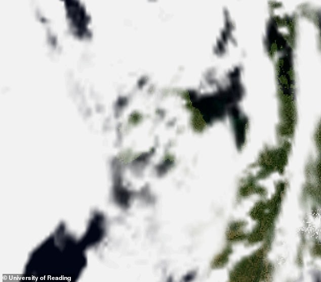D-Day from space: Experts recreate satellite image of the moment 160,000 troops crossed the Channel