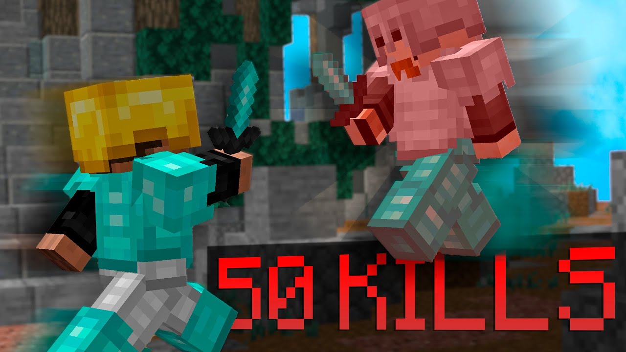 Destroying a YouTuber 50 times in Minecraft