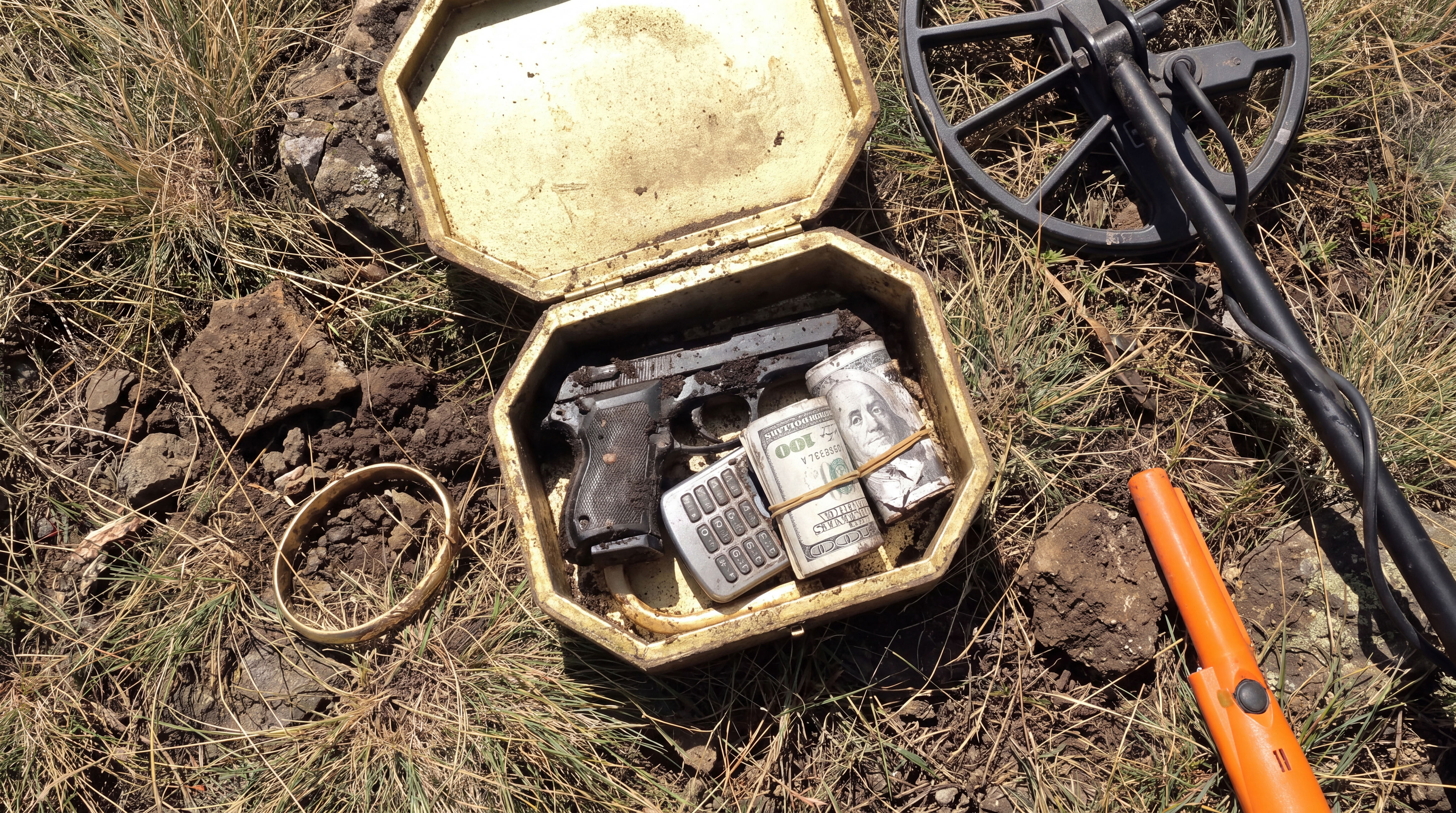 Treasure hunt: Uncovering a dangerous golden chest deep underground!