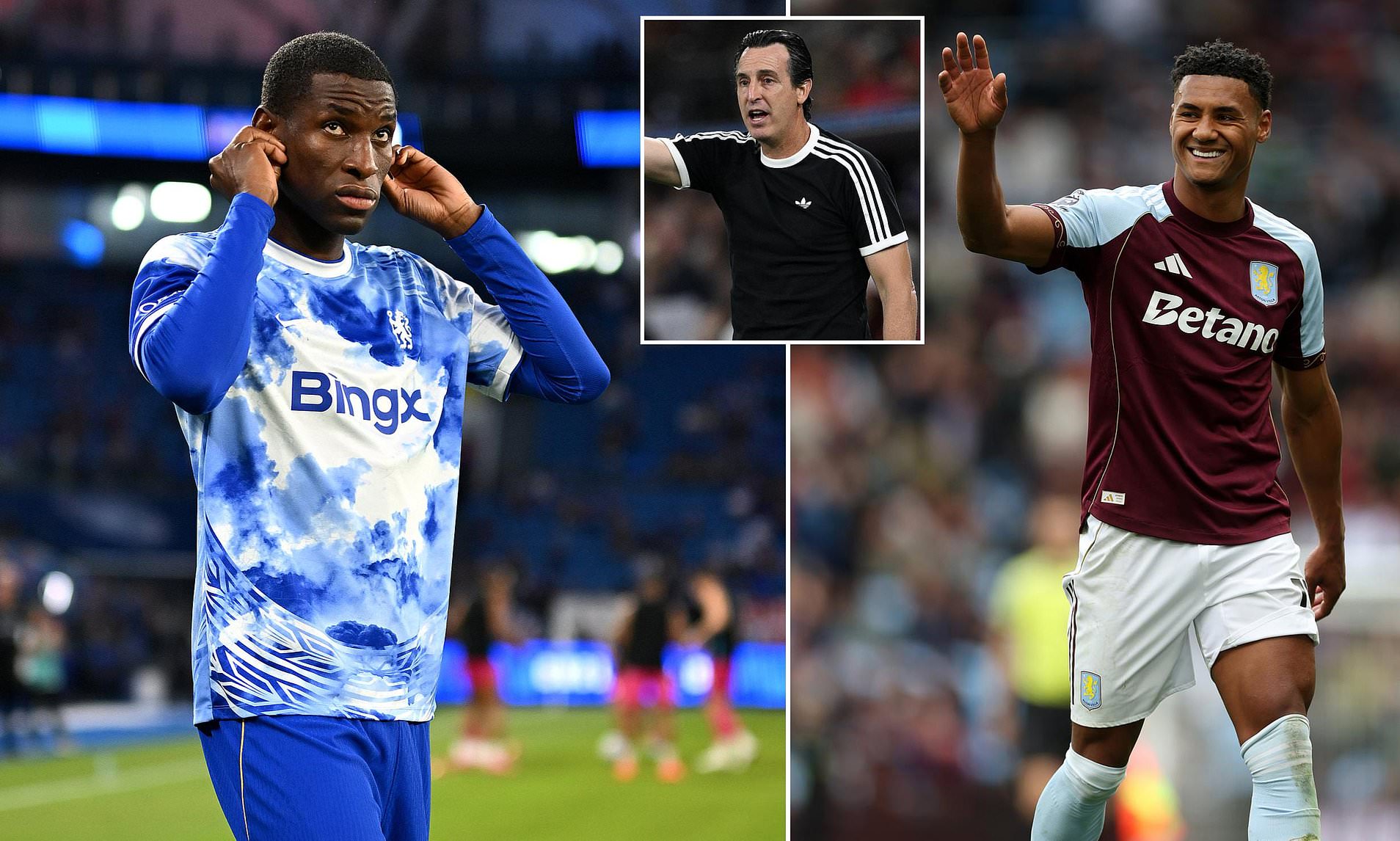 Watkins jets off to Saudi while Jackson heads to Villa for medical ahead of £65m move from Chelsea