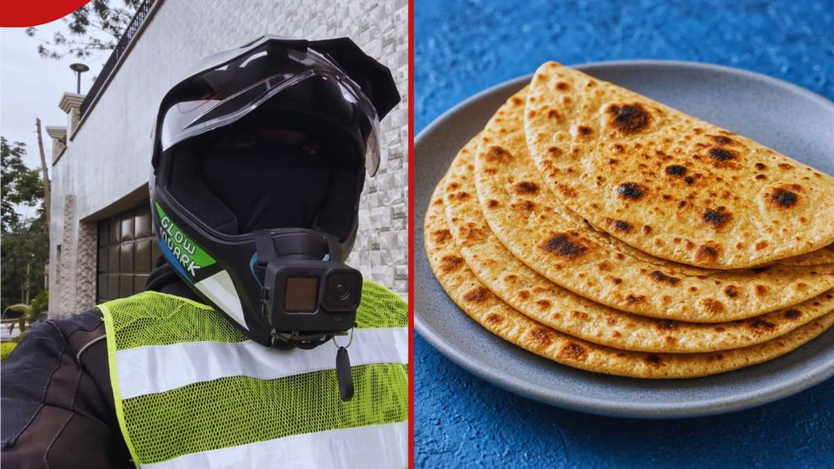 Nairobi delivery rider confused as client sends 4 chapatis from ...