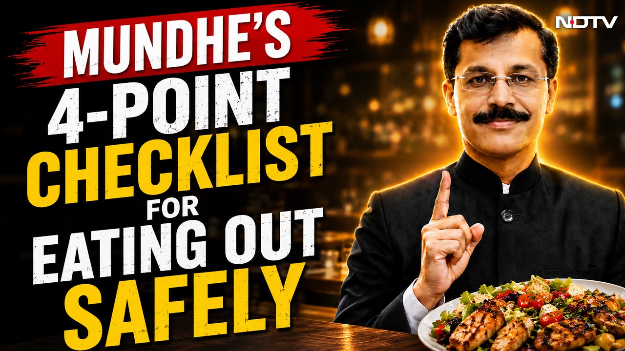 Maharashtra FDA chief Tukaram Mundhe's 4-point checklist for eating out ...