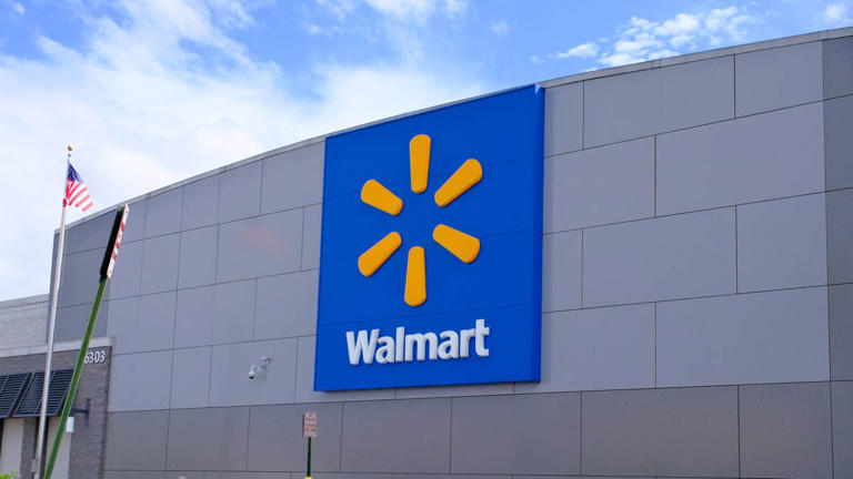 Walmart is selling a 4-piece rocking chair patio set for $100