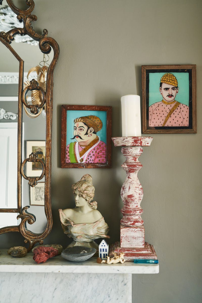 The simple 3-piece styling formula for a beautiful mantelpiece ...