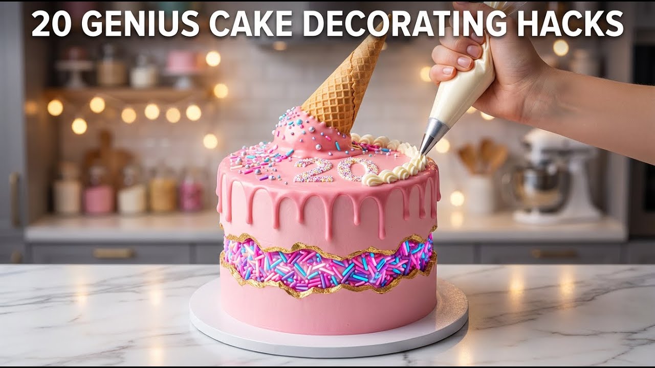 Genius cake decorating hacks to impress