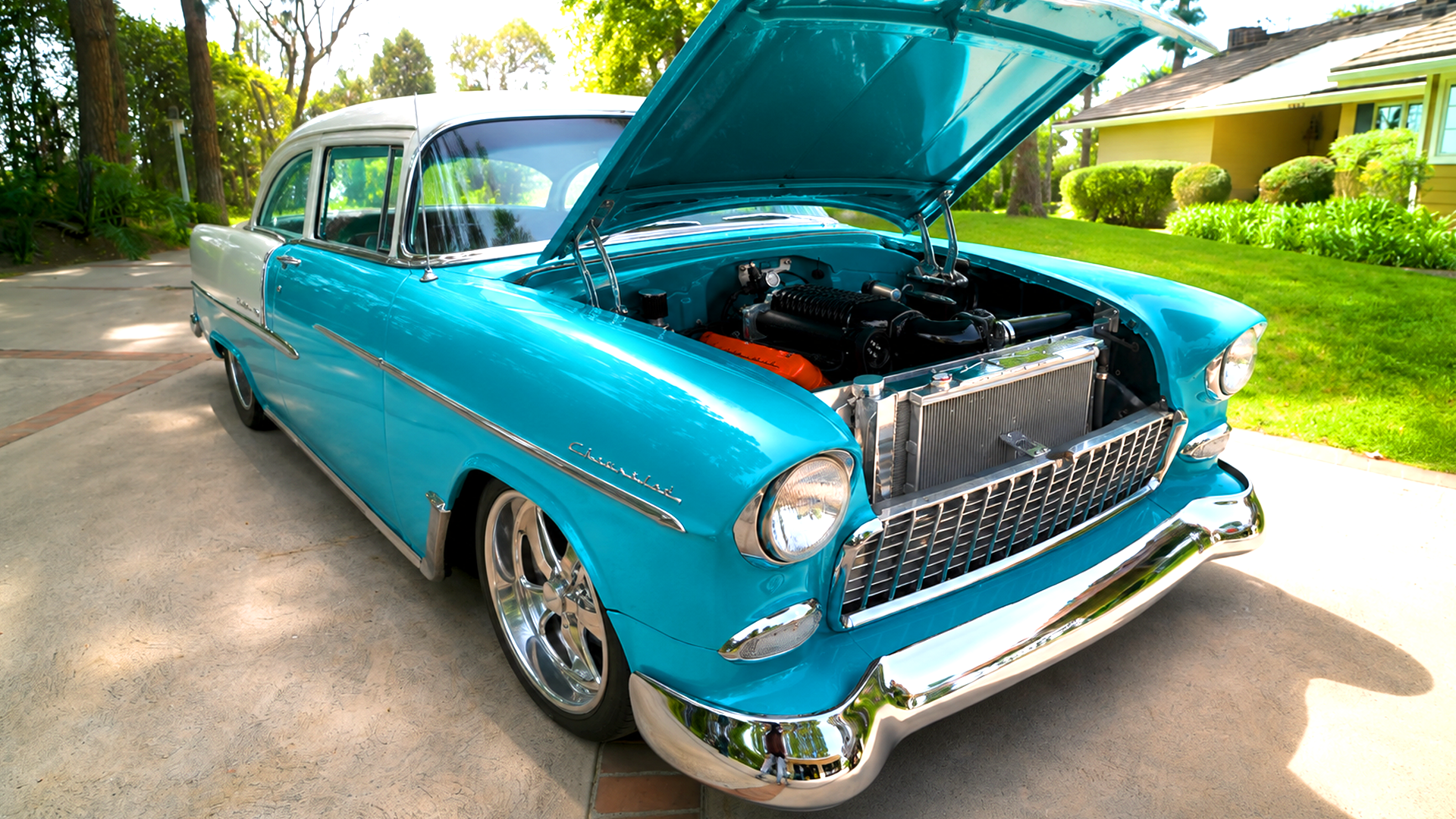Inside the 600HP LS-powered Chevy Bel Air restomod