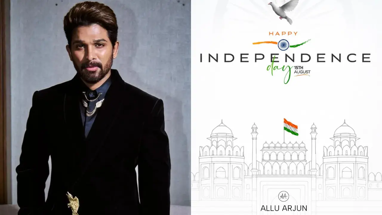 Allu Arjun posts Indian flag without Ashoka Chakra, deletes it later