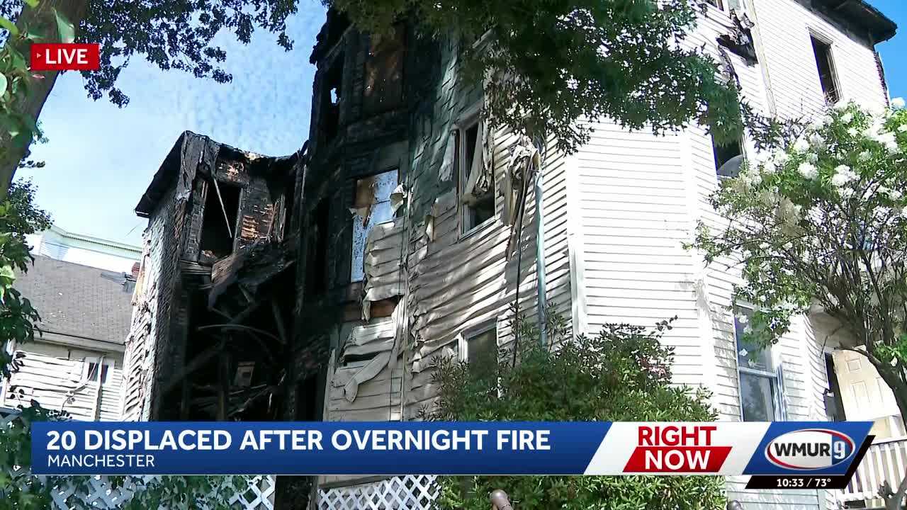 Neighbors rebuild after fire displaces 20 people in Manchester
