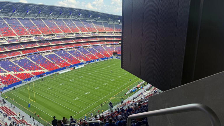 The Buffalo Bills’ new stadium has some seats with obstructed views ...