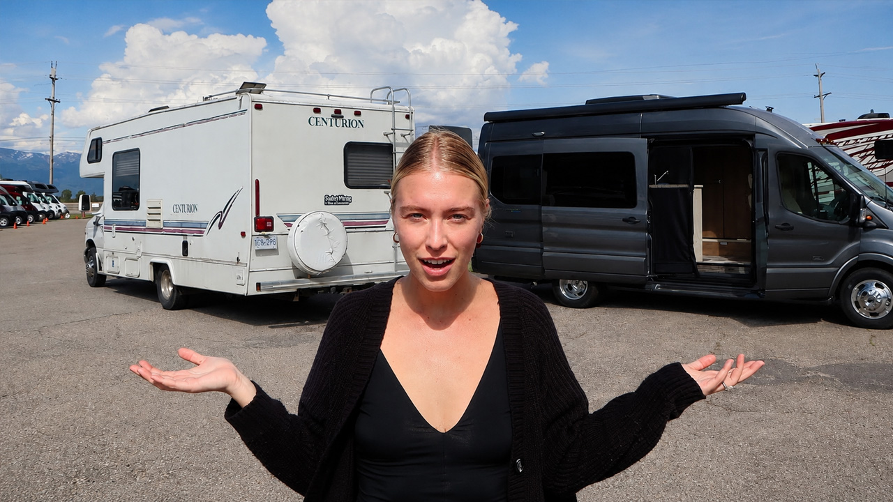 Full-time travelers compare RV life with van life