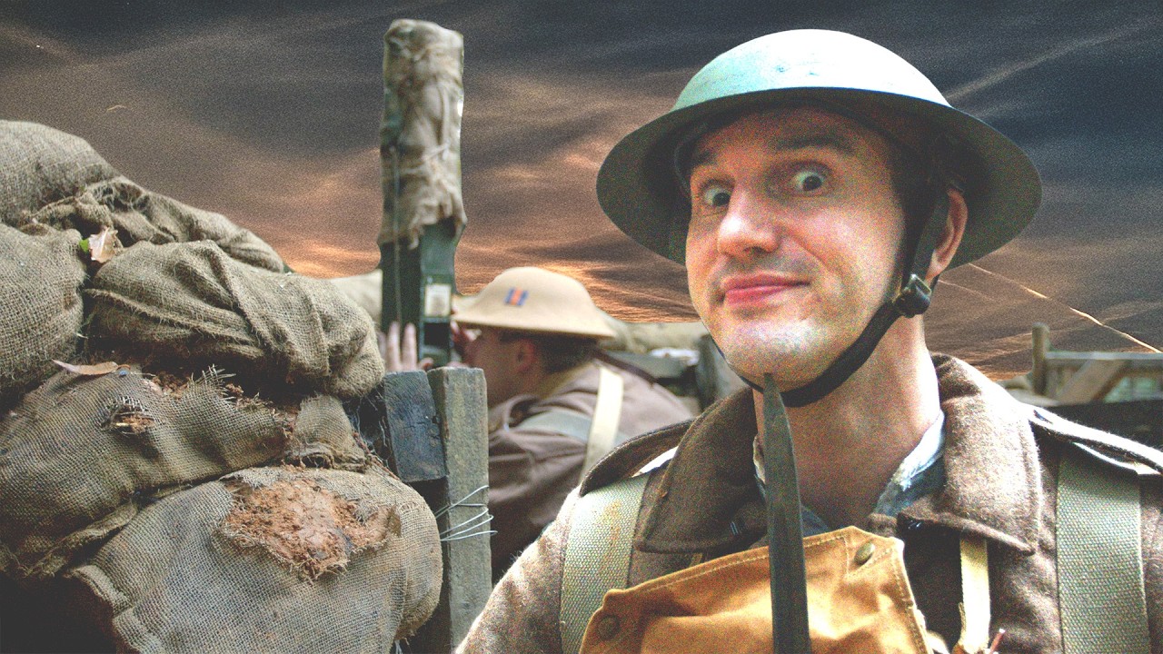 I tried 24h in a WW1 trench ⏳