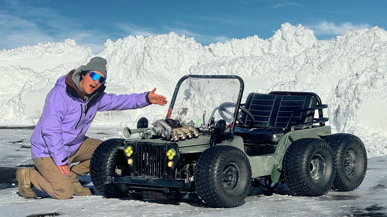 Can we make the ultimate 6-wheel mini jeep?