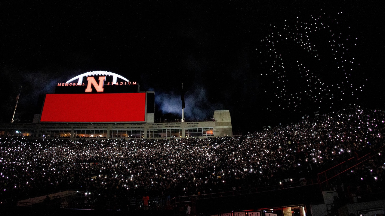 Nebraska reveals blackout jerseys for Halloween game vs. Washington in ...