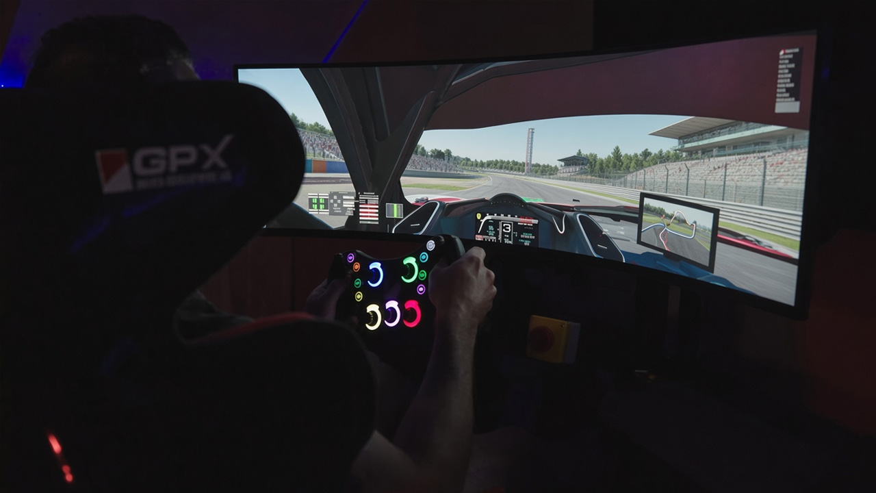 Professional racing simulators prepare drivers for extreme track ...