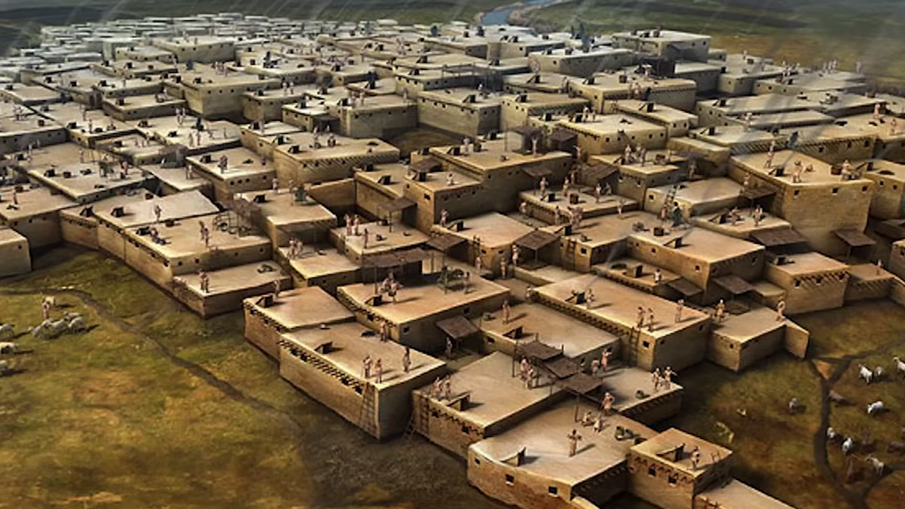 Why an entire civilization lived on their rooftops