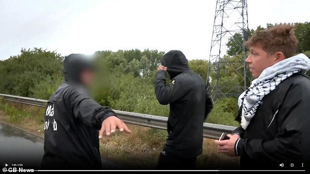 Christys and his heavily pregnant wife – fellow GB News presenter Emily Carver – were warned the intelligence services believed their lives were at risk because of his work exposing people smugglers in Calais
