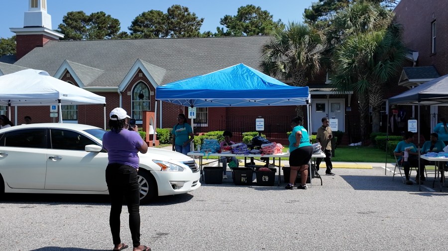 Myrtle Beach church hosts 17th annual back to school backpack giveaway