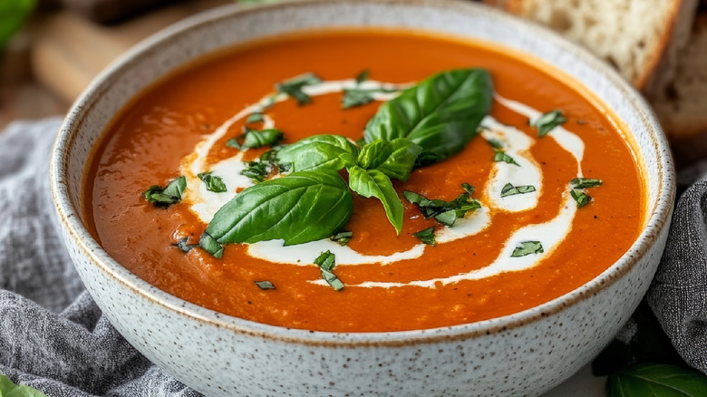 Mix these spices into canned tomato soup and make it taste homemade