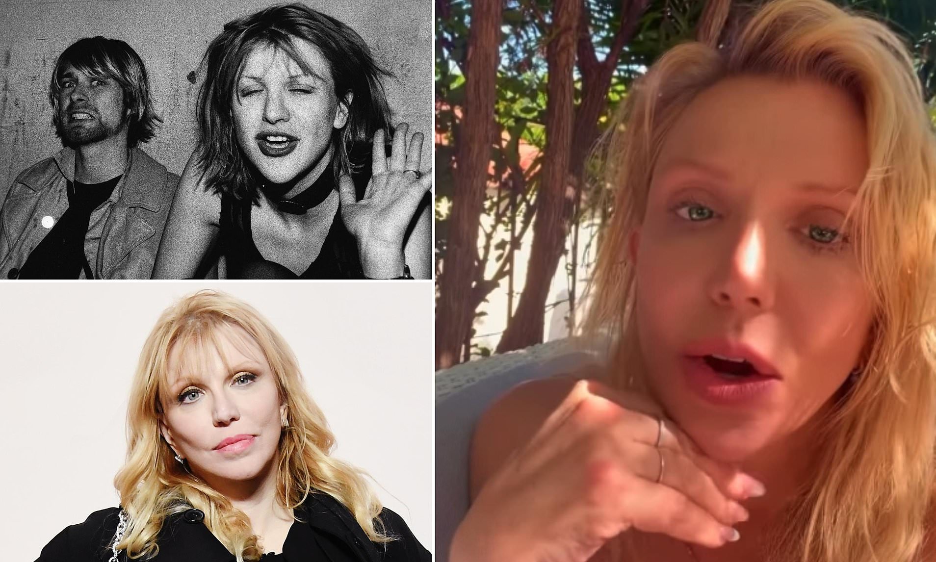 Courtney Love reveals she 'almost died' during harrowing health battle