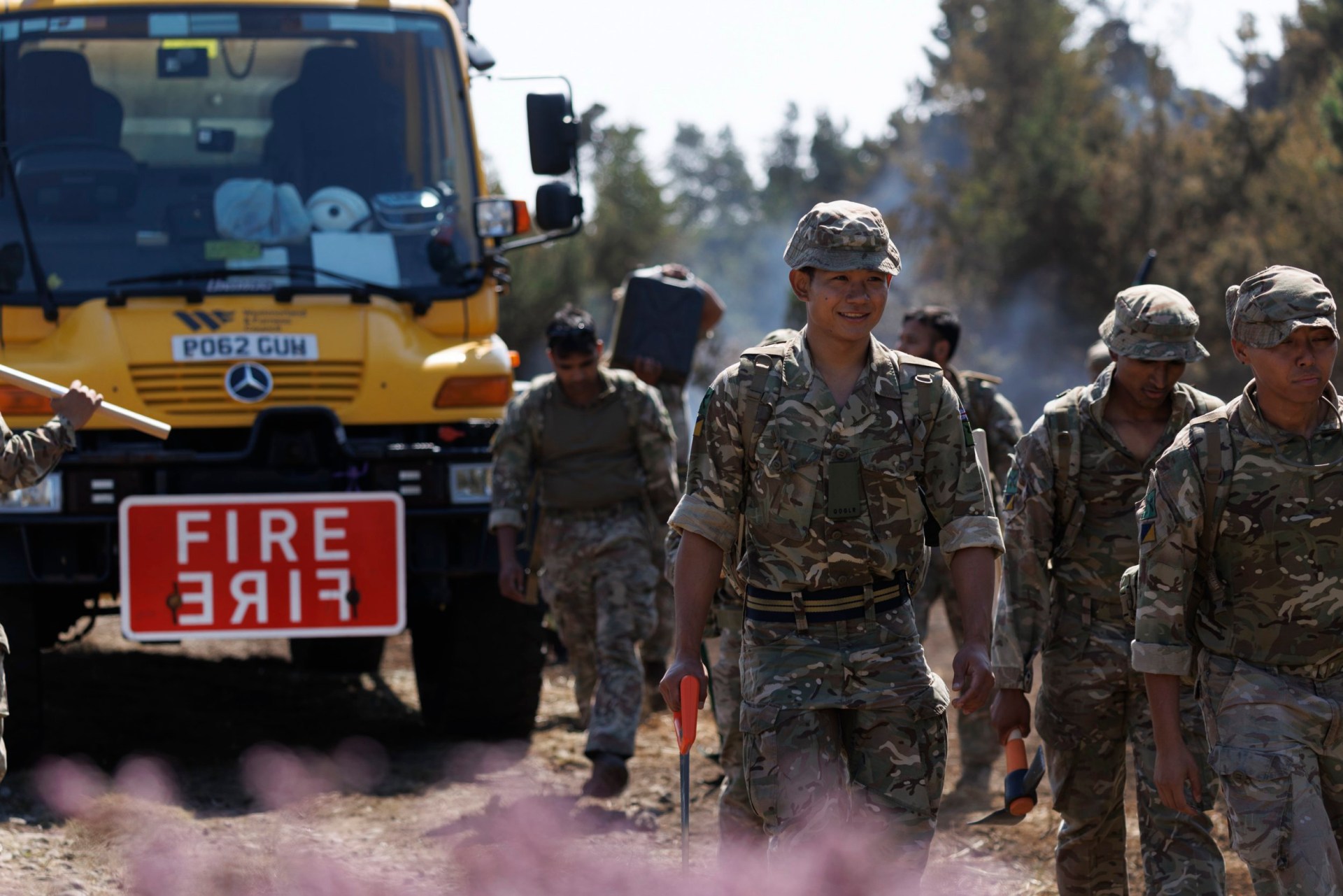 Army called in to help tackle 'Tinderbox Britain' crisis as fires ...