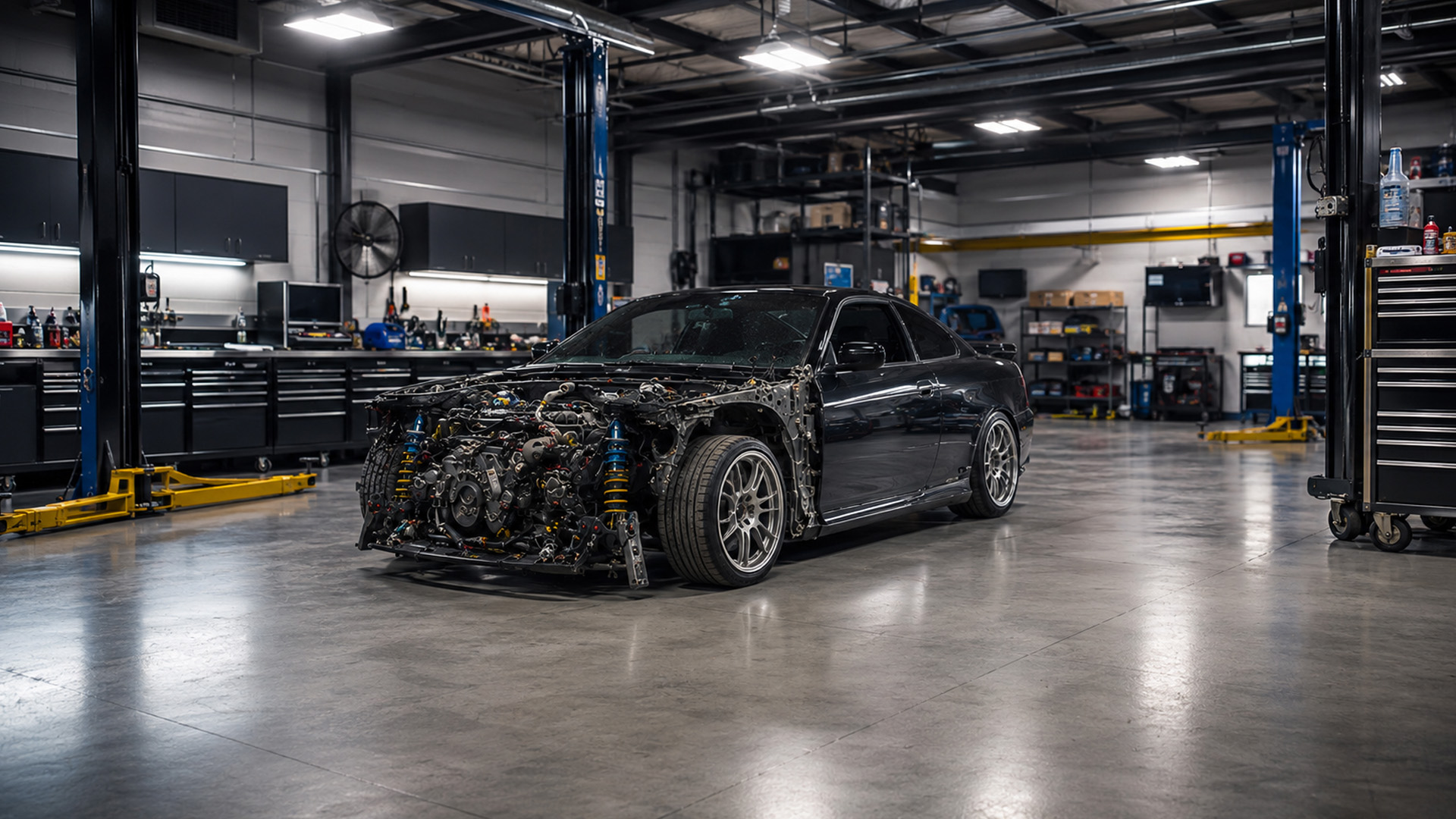Crashed BMW M5 rebuild reveals serious repair trouble