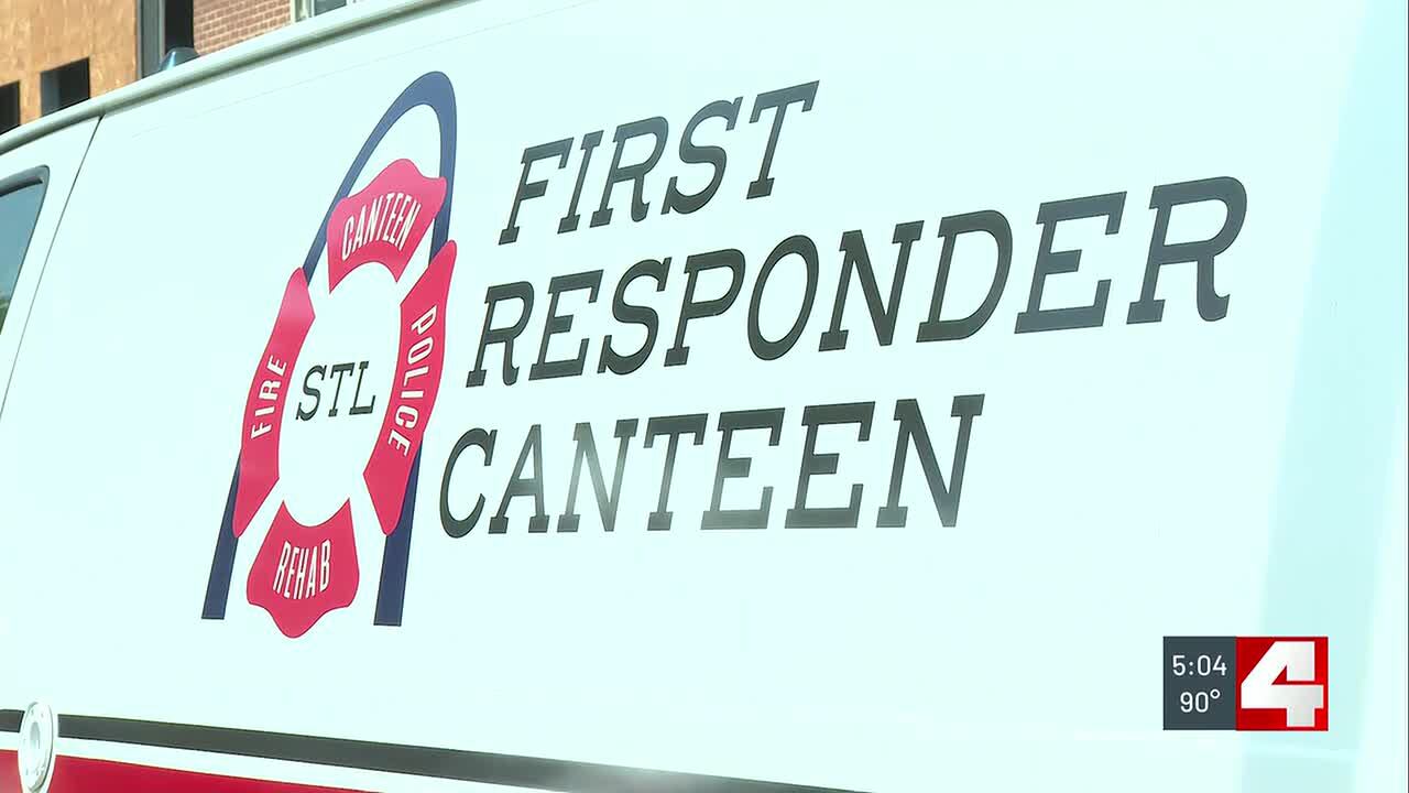 Volunteers work to keep first responders hydrated during extreme heat
