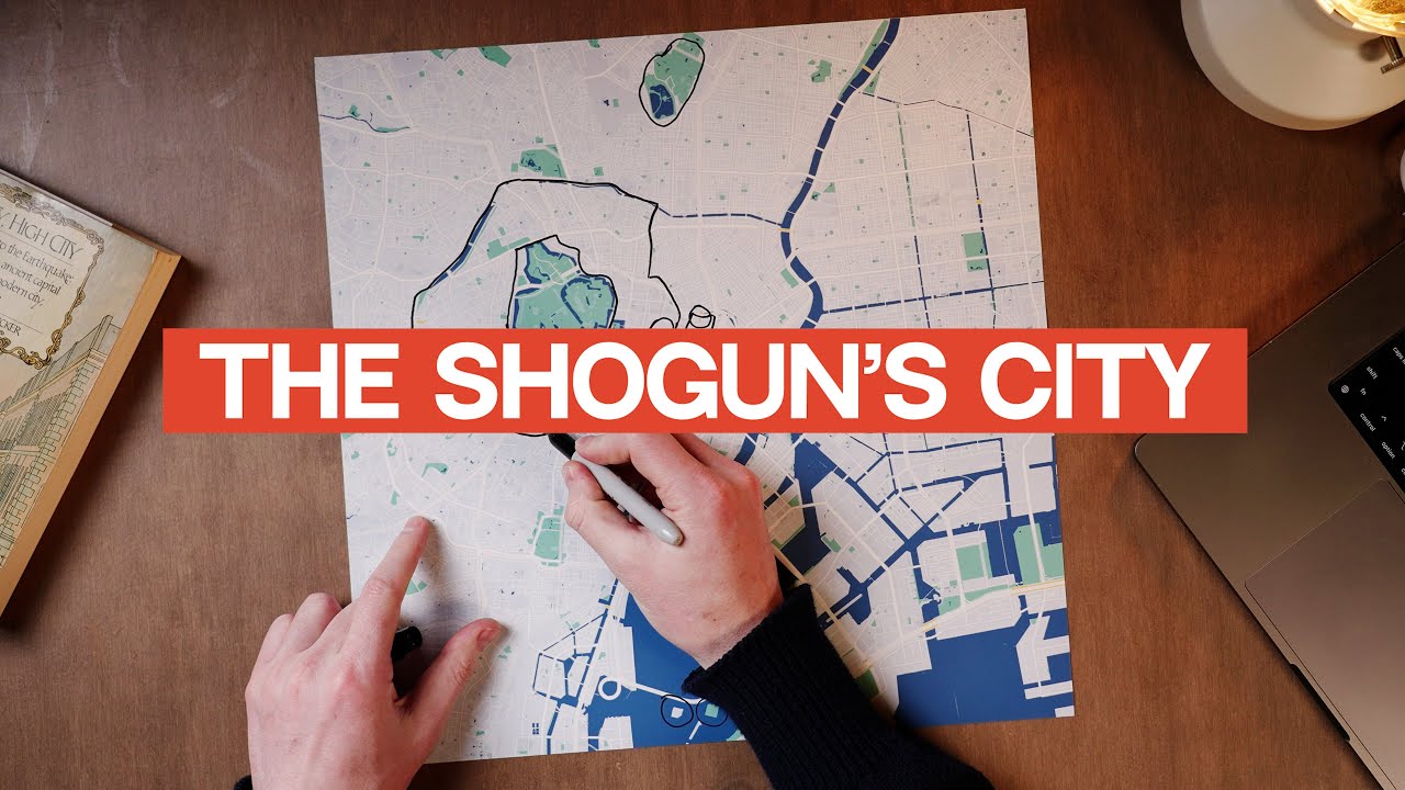 Tokyo's street layout: A journey through time