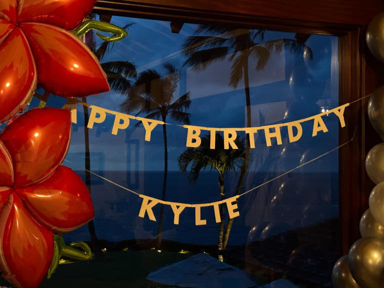 Kylie Jenner’s Hawaii getaway offered a glimpse into her belated birthday celebrations, including tropical moments and a private escape (Screengrab/@kyliejenner/Instagram)
